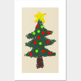 Christmas Tree Posters and Art